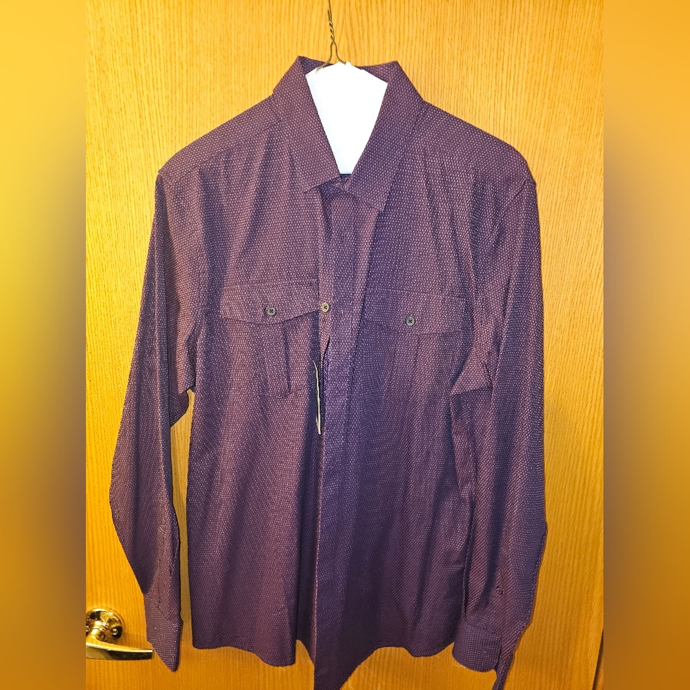 Marc Anthony Men's Medium Dobby Shirt